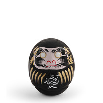 Daruma Black No Evil 2-1/4"