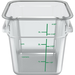 Carlisle 1195107 StorPlus Clear 4 qt Square Food Storage Contain