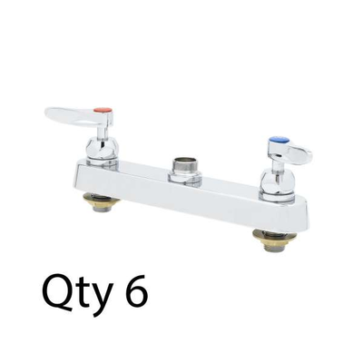 T&S Brass B-1120-CR-LNM Workboard Faucet Deck Mount