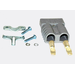 Connector, 50A Gray W/6Ga Cont & Clamp