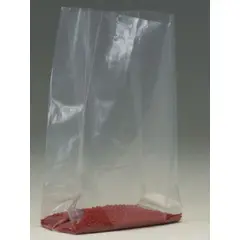 6 X 3 X 15" 2 MIL GUSSETED CLEAR POLY BAG, 1000/CA    20G-063015