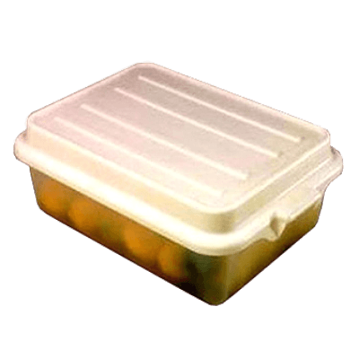 Vollrath 1551-C13 Color-Mate Food Storage Box Combo Includes 5" Drain
