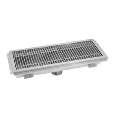 Advance Tabco FRG-36 Floor Water Receptacle 12" Wide