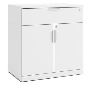CLAST1022N, PL272 and PL113 DOUBLE DOOR CABINET - White