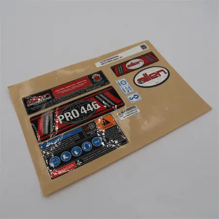 KIT, PRO446 WALK-BEHIND TROWEL DECAL