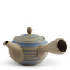 Teapot Kyusu Blue Stripe