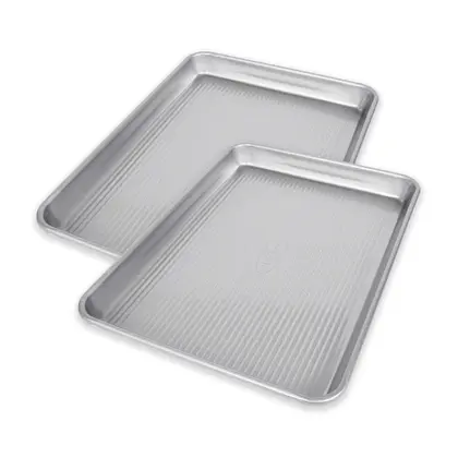 Seamless Quarter Sheet Pan - Set of 2