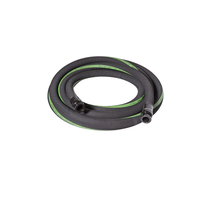 2" X 50' Green Stripe Shotcrete Hose with Heavy Duty Ends