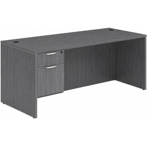 CLASD1021- Classic Desk 71" X 30" with Box/File Pedestal- Coastal Gray