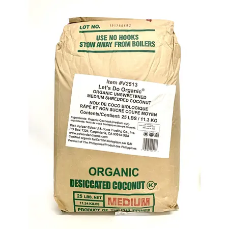 COCONUT MED UNSWTN OG | 25 LBS