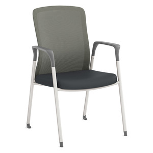 5604 FORTIS GUEST CHAIR - White Frame