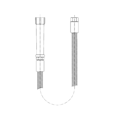 T&S Brass B-0020-HM Hose 20"