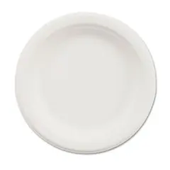 USE 12341234003020 - WHITE MOLDED FIBER PLATE HEAVY WEIGHT, 1000/CASE   EPL-06