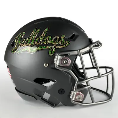Military Appreciation Camo Football Helmet Decals