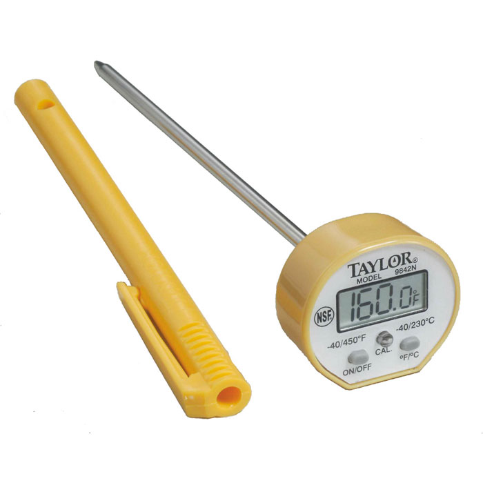 Waterproof Digital Pocket Thermometer (Taylor 9842)