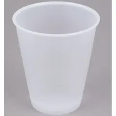 Y12S DART 12 OZ SQUAT CLEAR PLASTIC RIBBED COLD CUP, 1000/CS