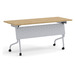 PBF48 48" BUDGET FLIP TOP TABLE BASE- SILVER