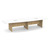 12' Classic Boat Shape Conference Table with Panel Base - White Top, Aspen Base