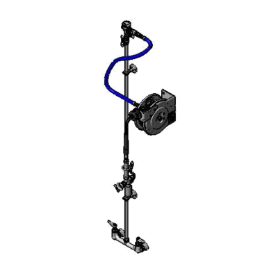 T&S Brass B-1433-7102-01C Hose Reel System Wall Mount