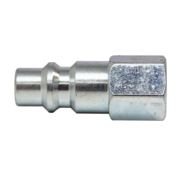 Industrial Steel Air Plug (3/8" Plug, 1/4" Female NPT) Bulk Packed
