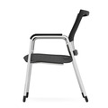 Propel Guest Chair - Black Mesh Back with Charcoal Seat