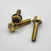 M8 - 1.25 X 30MM DIN 6921 HEX FLANGE SCREW 8.8 ZINC YELLOW