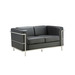 9282 2-SEATER SOFA - BLKU164