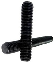 1 1/2" - 12 X 24" FULLY THREADED STRAIGHT ROD SAE J429 GR 8 PLAIN