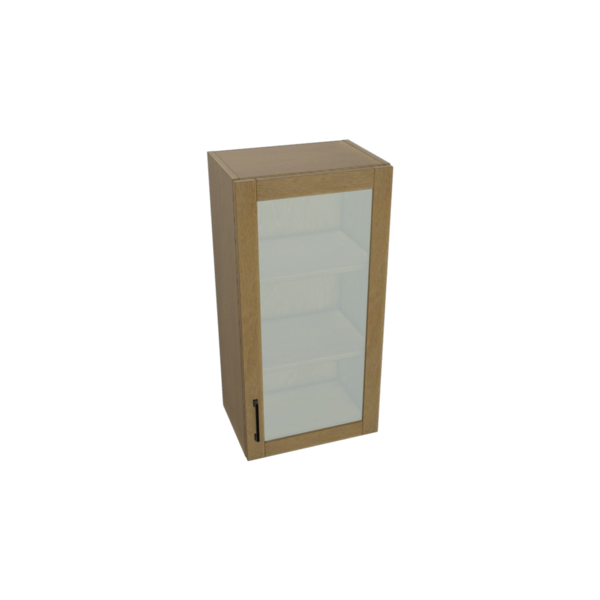 Artesia Glass Door Wall Cabinet Kit - 18”x 36” X 13”