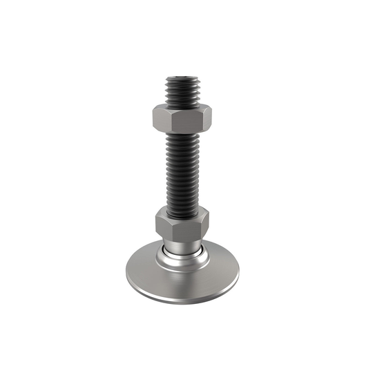 Jergens 32573 Leveling Pad, M16  Threaded