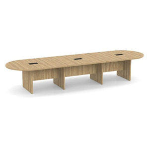 CLART3168N - 14 ft. Classic Racetrack Conference Table with Panel Base