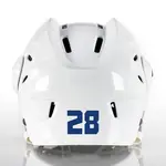 1 Color Custom Font Die Cut Number Decals - Hockey