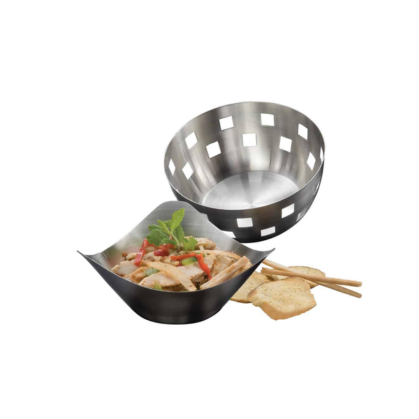 Round Checker Bowl & Triangle Bowl