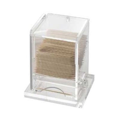Cal-Mil 295 3-3/4"W x 3-1/4"D x 5-1/4"H Classic Unwrapped Toothpick Dispenser
