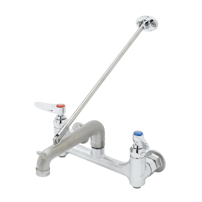 T&S Brass B-0660-BSTP Service Sink Faucet Adjustable 8" Centers
