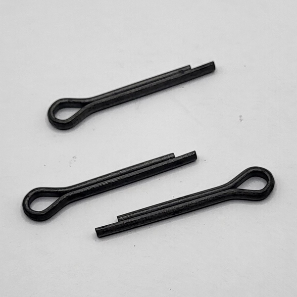 1/8" X 7/8" EXTENDED PRONG COTTER PIN LOW CARBON STEEL PLAIN W/ LIGHT OIL
