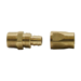 Polyurethane Hose End (3/8" Barb, 3/8" Male NPT) Bulk Packed