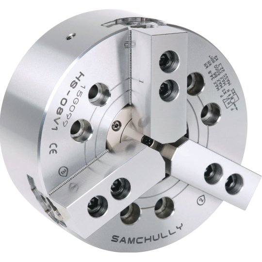 Samchully HSL-12 [BLANK] Open-Center Hydraulic Chuck