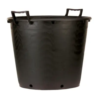 Niccolai Black Plastic Nursery Pots (Handles)