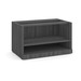 PL1013 OPEN BOOKCASE - COASTAL GRAY