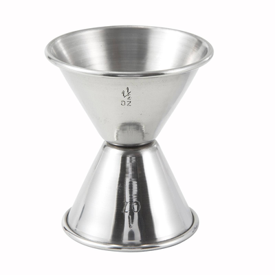 Winco J-4 1 Oz. X 1-1/2 Oz. Jigger