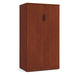 PL151 TWO DOOR 65"H STORAGE CABINET- Cherry