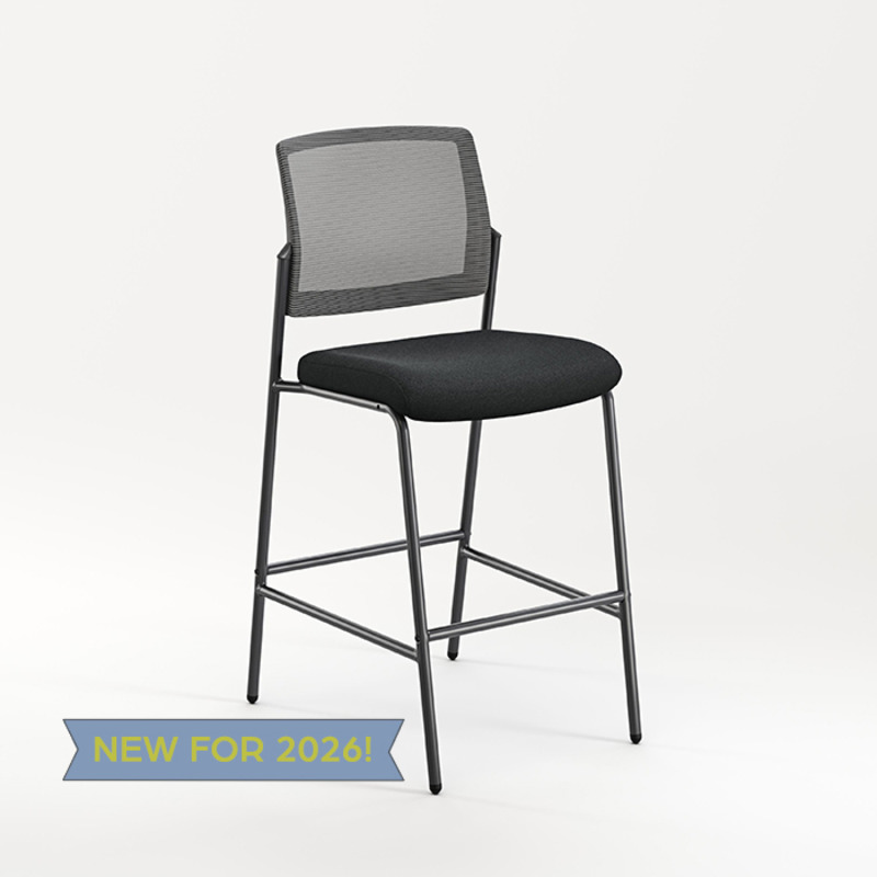 88751 DAISY STOOL - Black