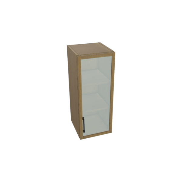 Belmont Glass Door Wall Cabinet Kit - 12”x 30” X 13”