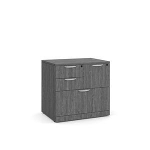 PL114 30"W LATERAL BBF COMBO- NEWPORT GRAY