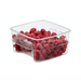Cambro 2SFSPROCW135 2 qt. 3.9" x 7.5" x 7.5" CamSquare® FreshPro