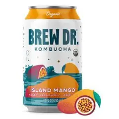 TEA KOMBUCHA CAN 4 PK ISLAND MANGO OG | 24/12 FZ