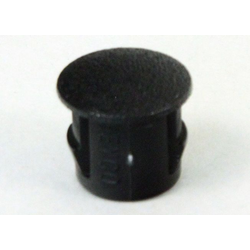 Plug, Hole, Rnd, 0.38H, Blk