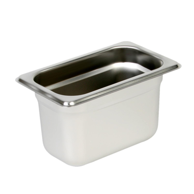 FSE STPA3194 Steam Table Pan, 1/9 Size 4" 22 ga.