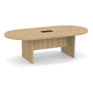 CLART3136N - 8 ft. Classic Racetrack Conference Table with Panel Base